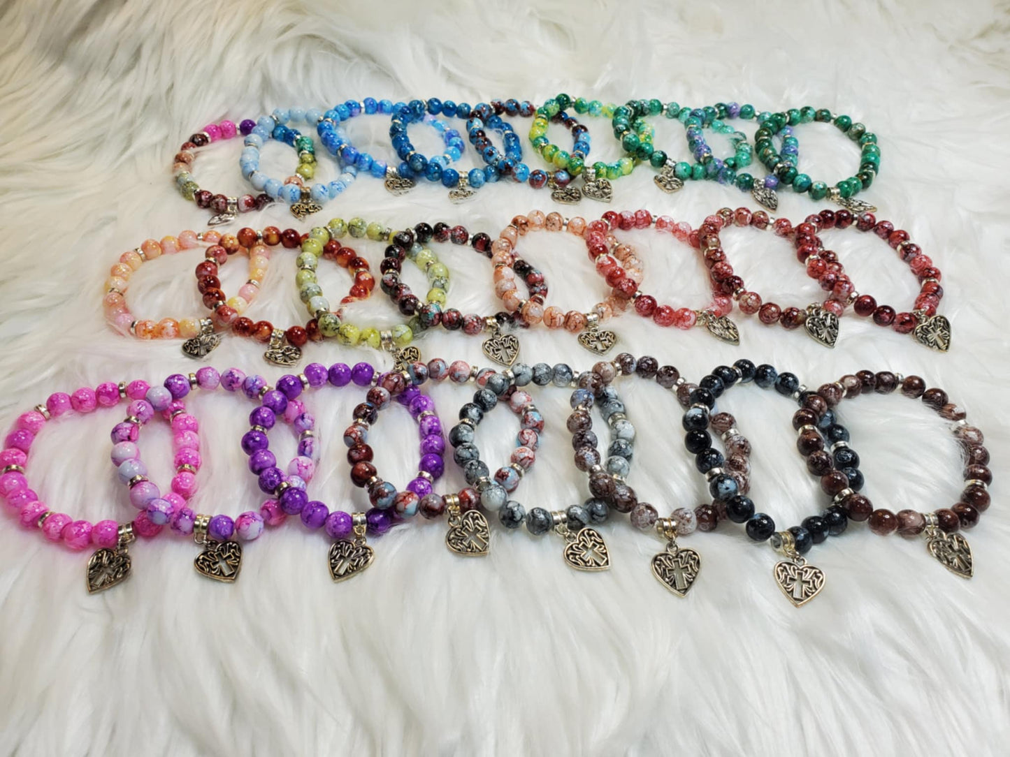 Heart Charm Bracelets